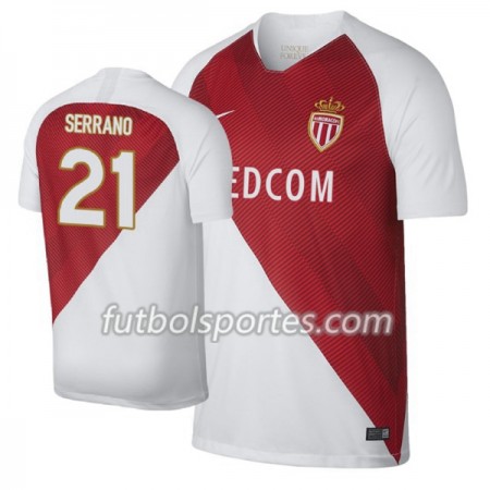 Camisetas AS Monaco Julien Serrano 21 Primera Equipacion 2018/2019